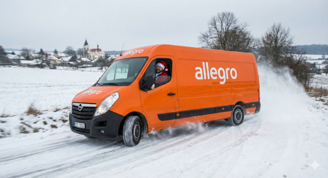 Allegro driftujúca dodávka