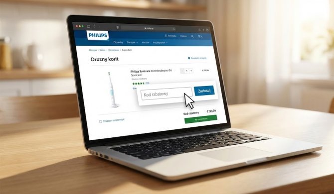 N&aacute;vod na aktiv&aacute;ciu zľavov&eacute;ho k&oacute;du v ko&scaron;&iacute;ku Philips pre lacnej&scaron;&iacute; n&aacute;kup sonick&yacute;ch kefiek a spotrebičov