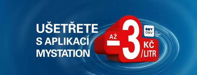 Cenník a promo kód v aplikácii OMV MyStation