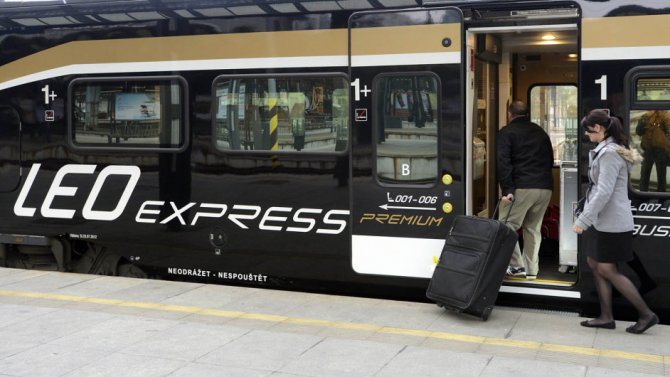 Uk&aacute;žka akčnej ponuky a zliav na l&iacute;stky pre vlaky a autobusy dopravcu Leo Express