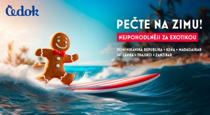 Výhodné zľavy na poznávacie cesty a zimnú dovolenku u cestovnej kancelárie Čedok