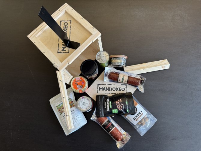 Manboxeo darčeková debna so zľavou